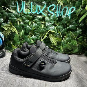 Crankbrothers Mallet Stamp Boa Flat Bike Shoes Men's Size 11.5 US Black